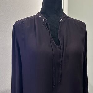 Cloth & Stone Deep Purple Blouse